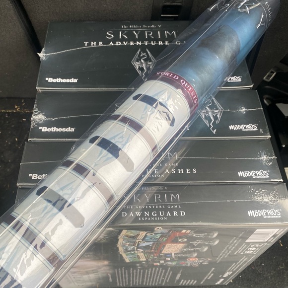 Skyrim The Adventure Game- kickstarter set - Picture 1 of 10